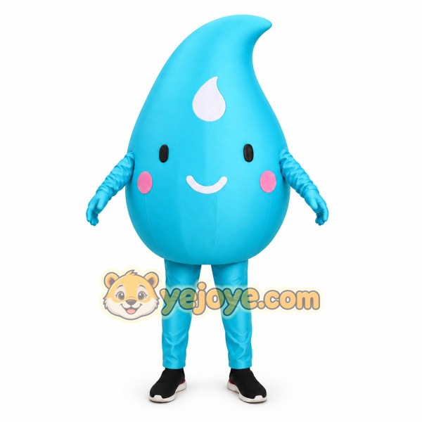 Drop Mascot Costume for Adults Custom Logo Party Character Suit