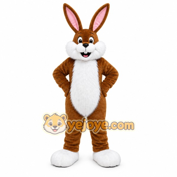 Rabbit Mascot Costume for Adults Custom Logo Party Character Suit Rabbit Mascot Costume for Adults Custom Logo Party Character Suit