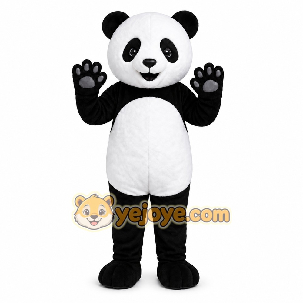 Panda Mascot Costume for Adults Custom Logo Party Character Suit Panda Mascot Costume for Adults Custom Logo Party Character Suit