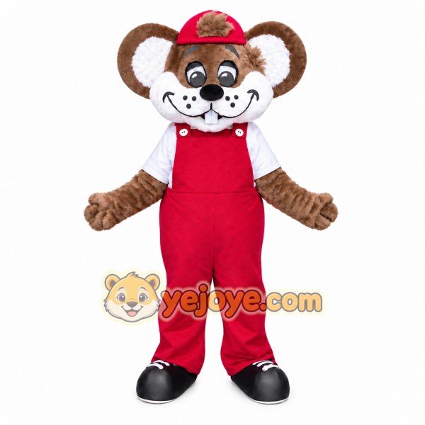 Mouse Mascot Costume for Adults Custom Logo Party Character Suit