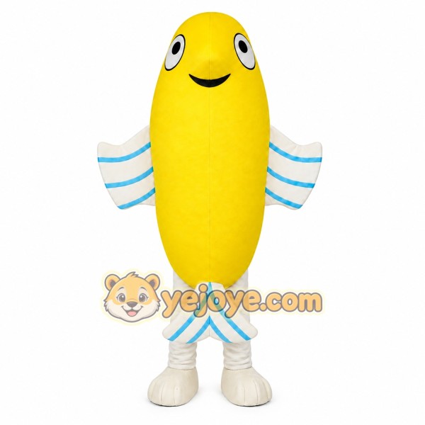 Fish Mascot Costume for Adults Custom Logo Party Character Suit