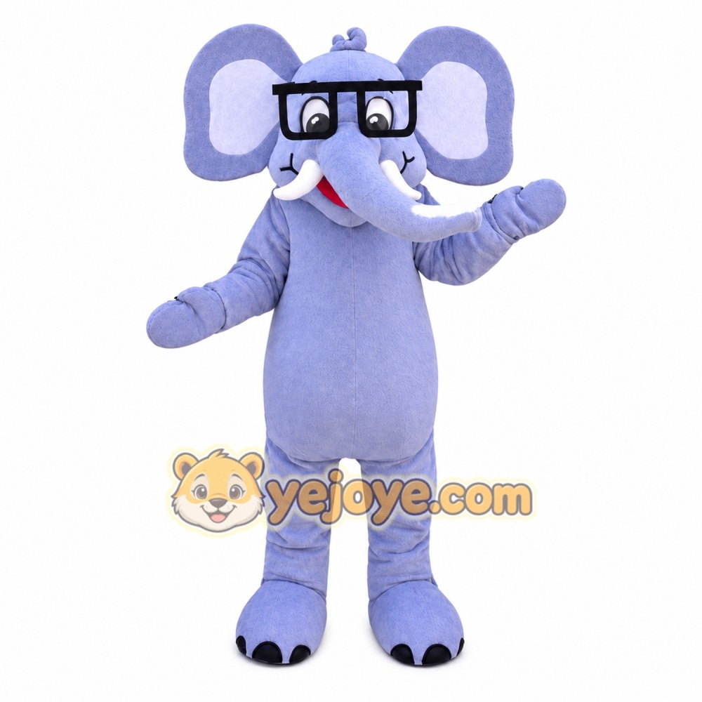 Elephant Mascot Costume for Adults Custom Logo Party Character Suit Elephant Mascot Costume for Adults Custom Logo Party Character Suit