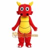 Dragon Mascot Costume for Adults Custom Logo Party Character Suit