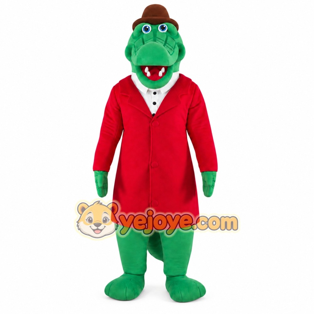Crocodile Mascot Costume for Adults Custom Logo Party Character Suit Crocodile Mascot Costume for Adults Custom Logo Party Character Suit