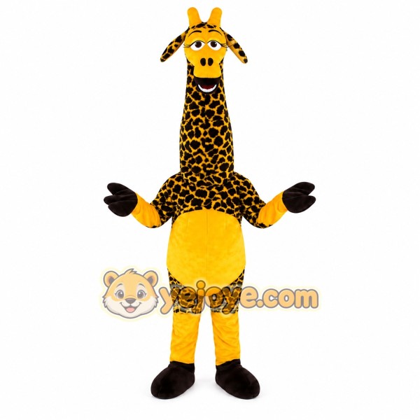 Giraffe Mascot Costume for Adults Custom Logo Party Character Suit