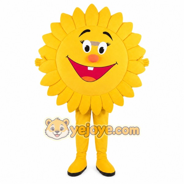 Sun Mascot Costume for Adults Custom Logo Party Character Suit