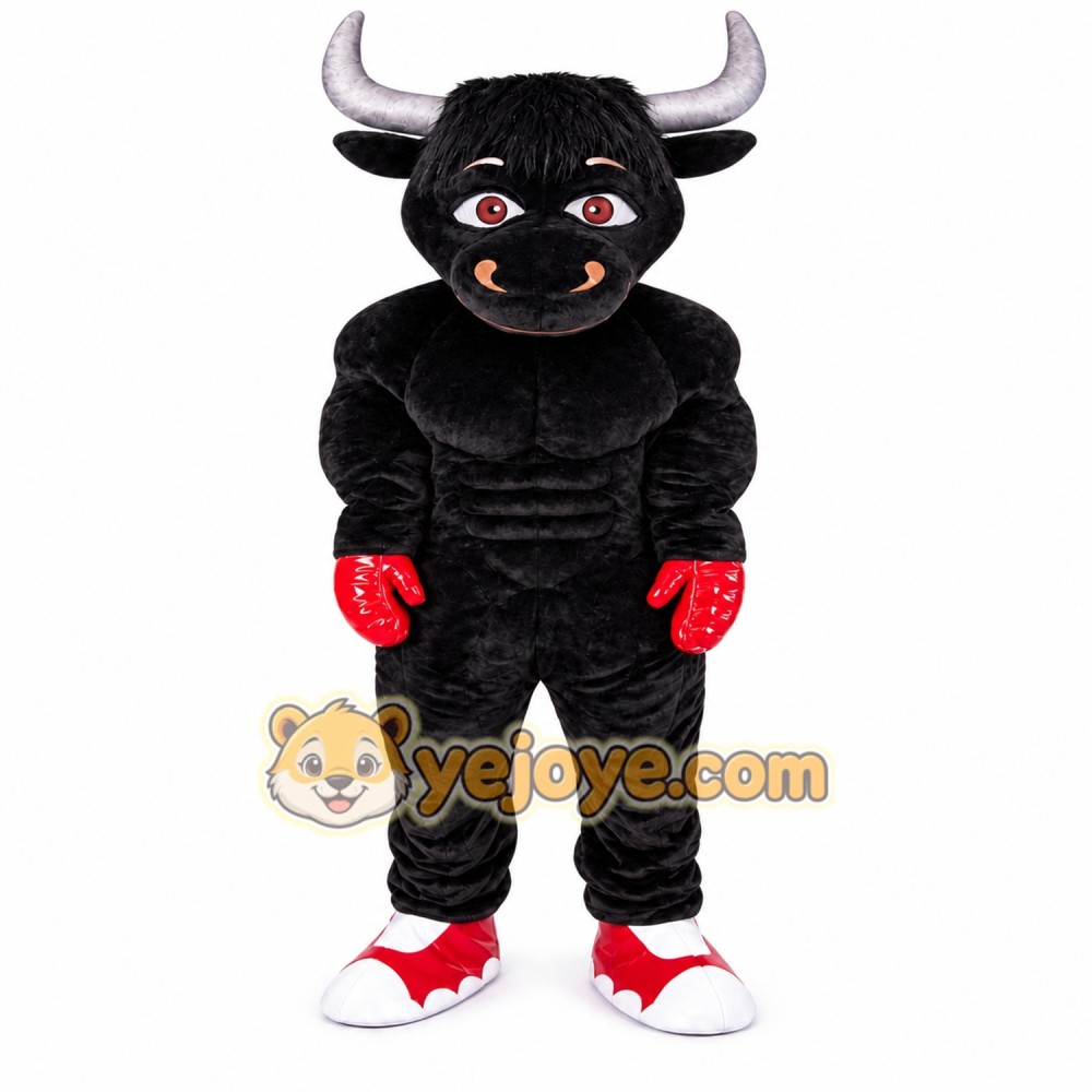 Bull Mascot Costume for Adults Custom Logo Party Character Suit Bull Mascot Costume for Adults Custom Logo Party Character Suit