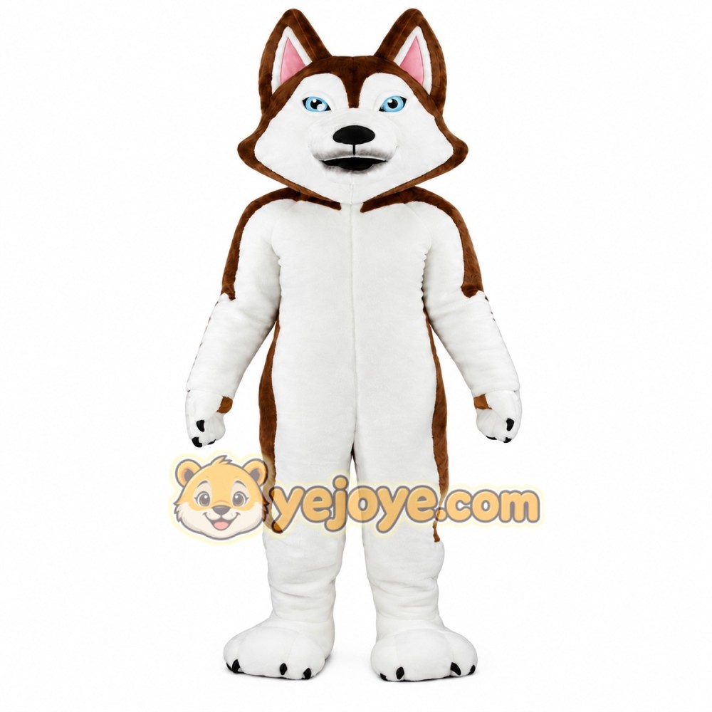 Dog Mascot Costume for Adults Custom Logo Party Character Suit