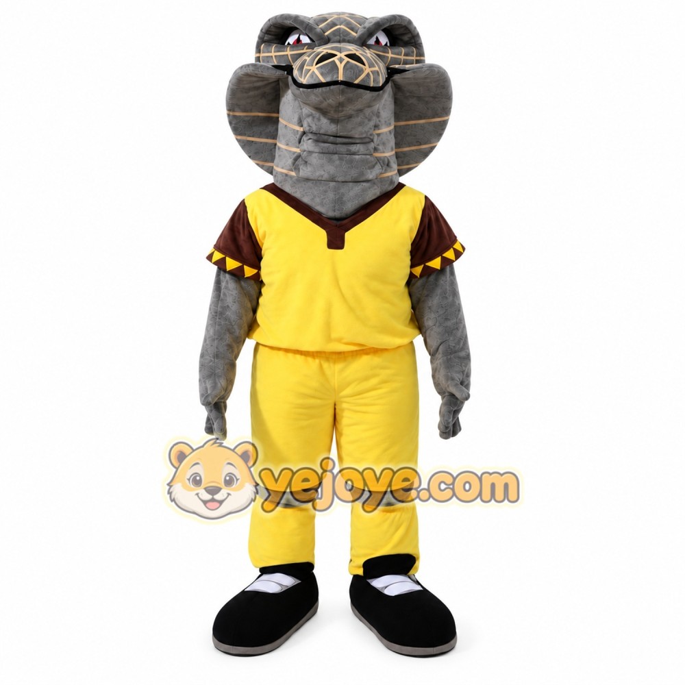 Cobra Mascot Costume for Adults Custom Logo Party Character Suit