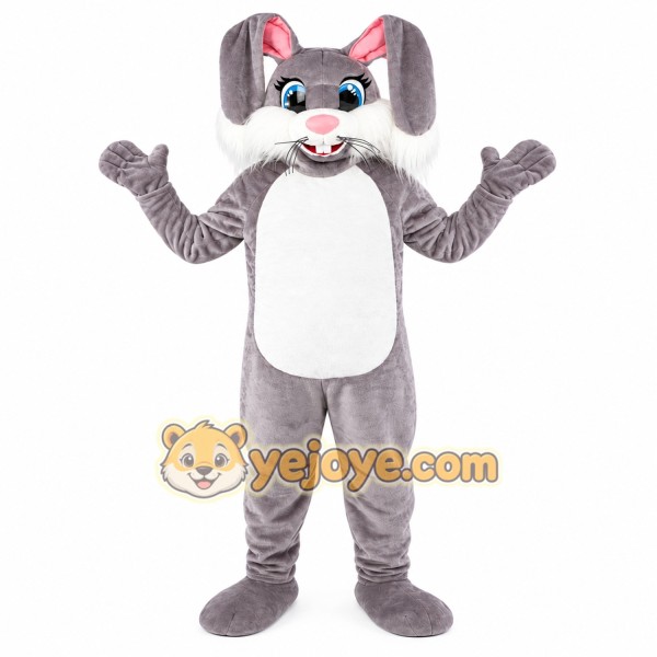 Rabbit Mascot Costume for Adults Custom Logo Party Character Suit Rabbit Mascot Costume for Adults Custom Logo Party Character Suit