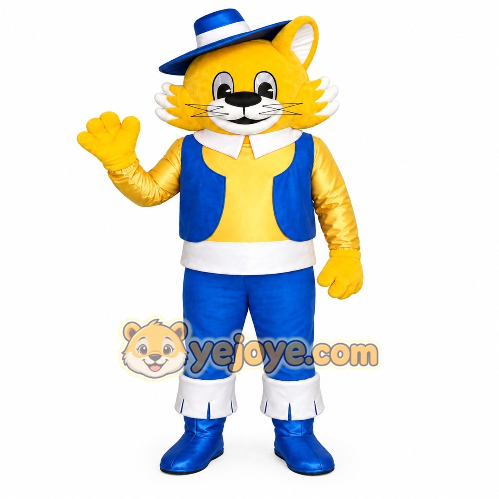 Cat Mascot Costume for Adults Custom Logo Party Character Suit