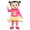 Girl Mascot Costume for Adults Custom Logo Party Character Suit Girl Mascot Costume for Adults Custom Logo Party Character Suit
