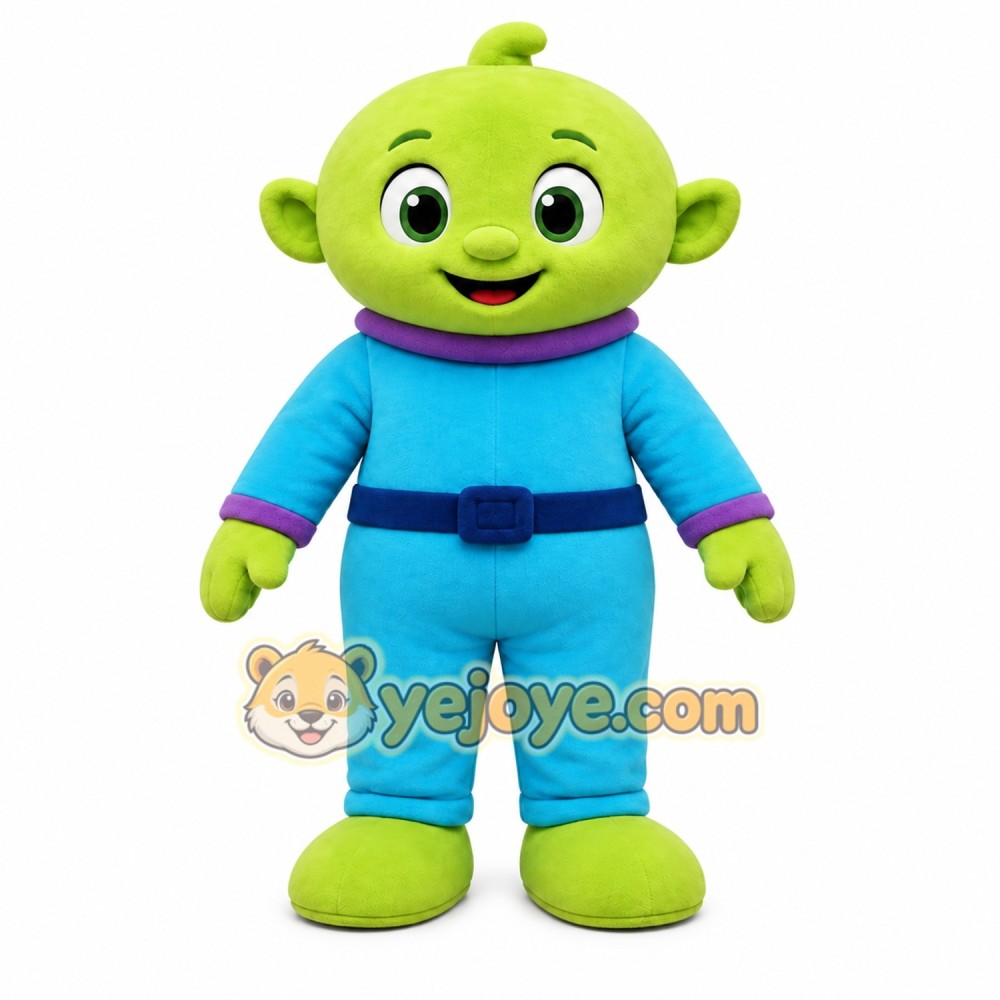 Alien Mascot Costume for Adults Custom Logo Party Character Suit