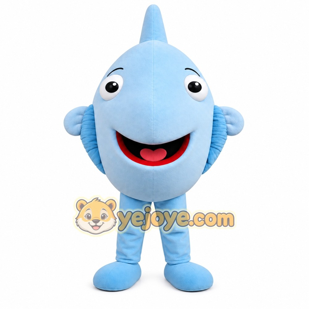 Fish Mascot Costume for Adults Custom Logo Party Character Suit Fish Mascot Costume for Adults Custom Logo Party Character Suit