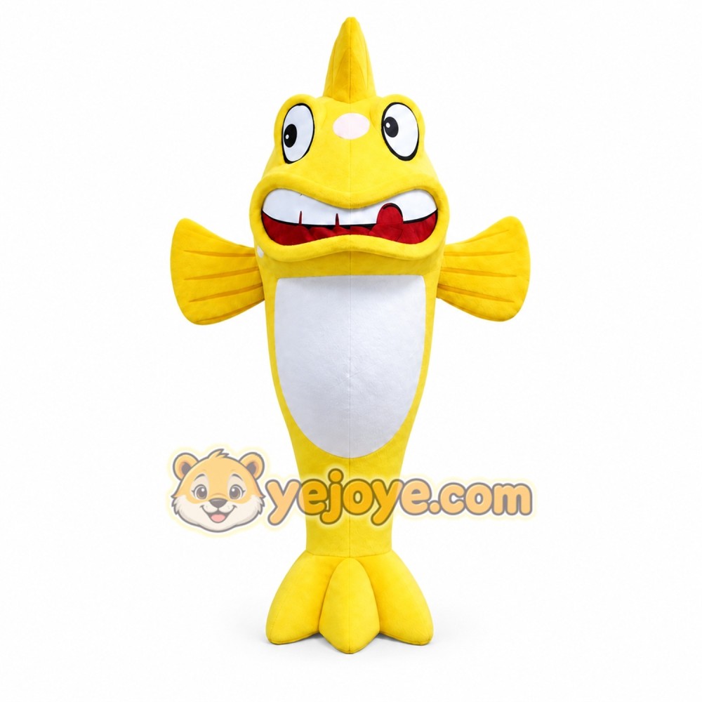Fish Mascot Costume for Adults Custom Logo Party Character Suit