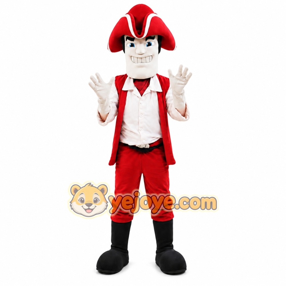 Pirate Mascot Costume for Adults Custom Logo Party Character Suit Pirate Mascot Costume for Adults Custom Logo Party Character Suit