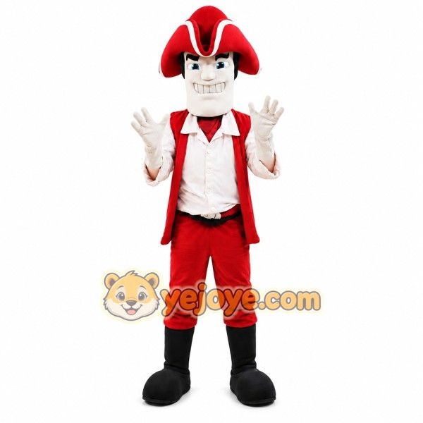 Pirate Mascot Costume for Adults Custom Logo Party Character Suit