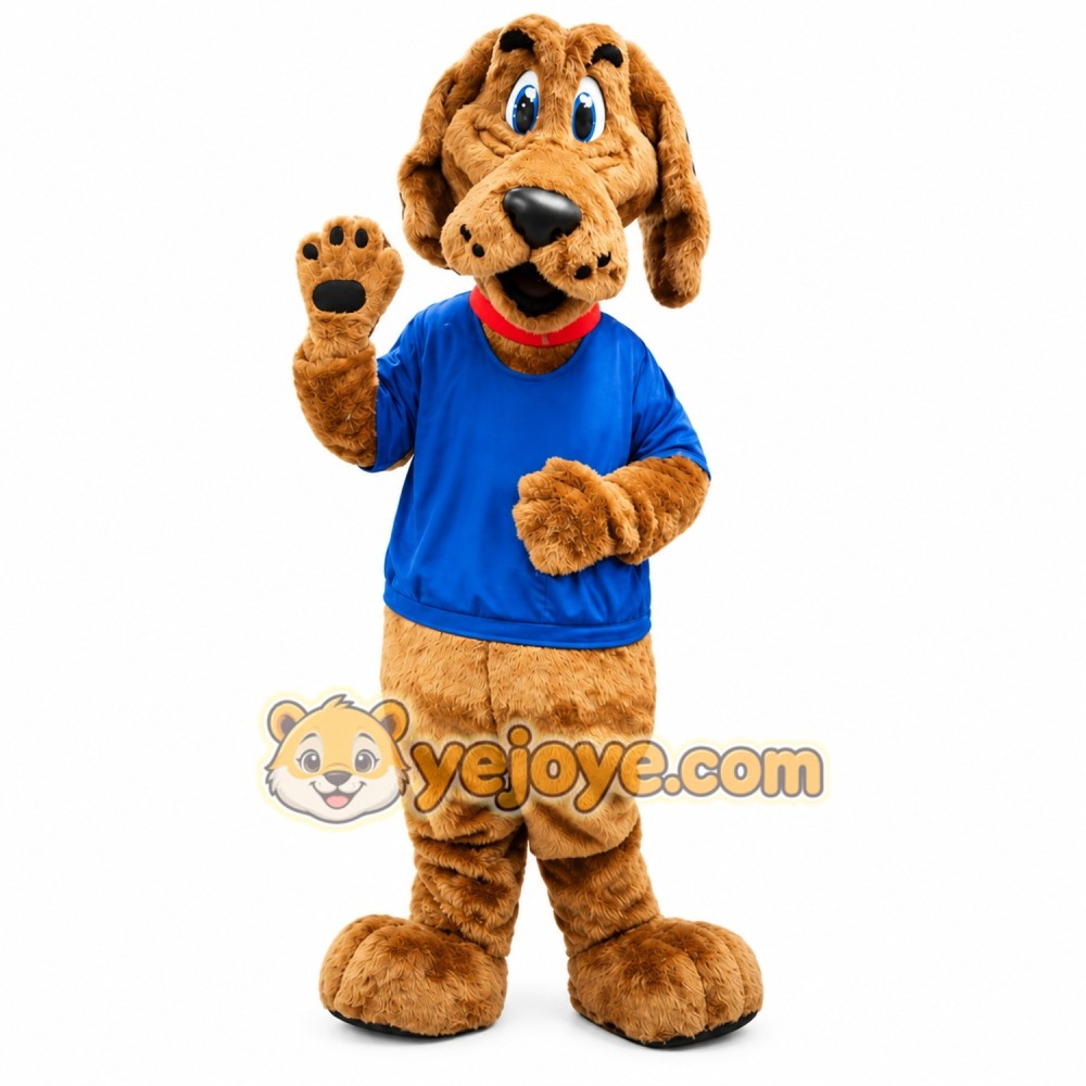 Dog Mascot Costume for Adults Custom Logo Party Character Suit