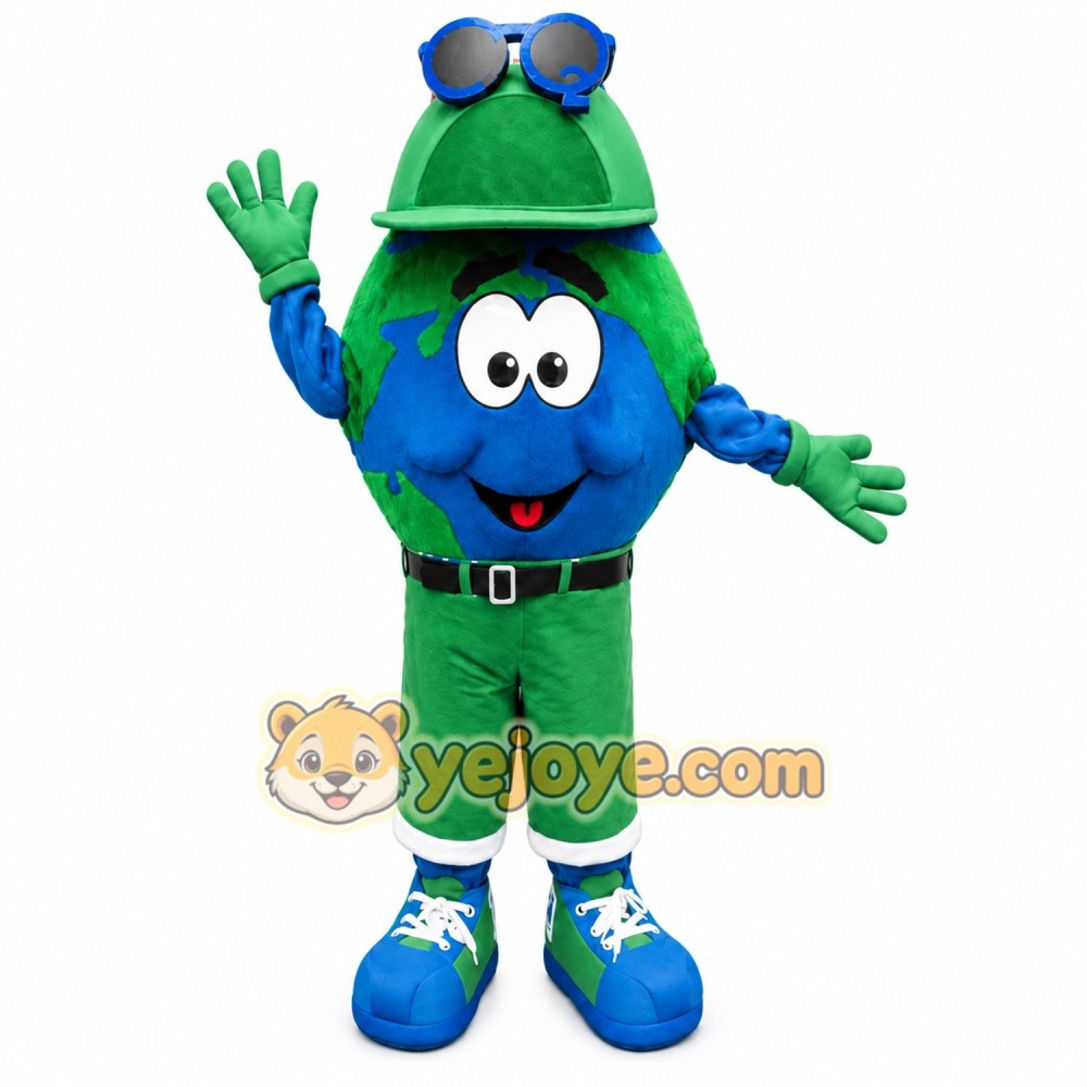 Earth Mascot Costume for Adults Custom Logo Party Character Suit Earth Mascot Costume for Adults Custom Logo Party Character Suit