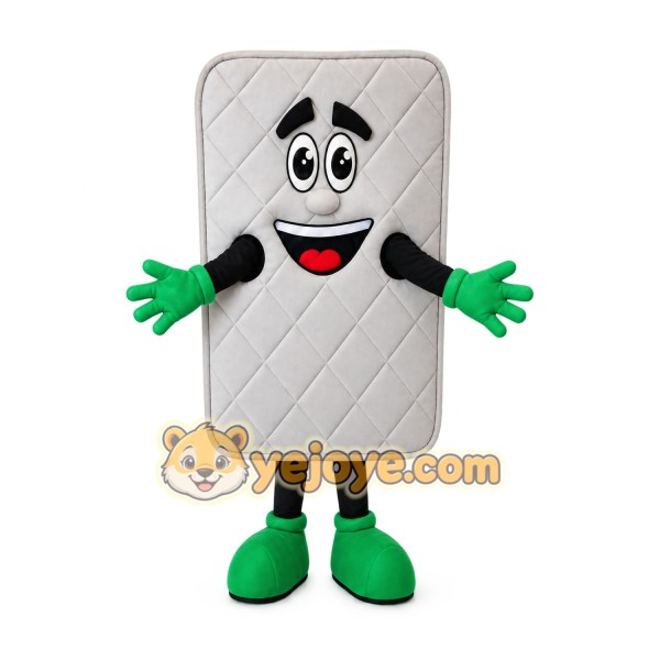 Mattress Mascot Costume for Adults Custom Logo Party Character Suit