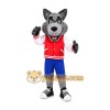 Wolf Mascot Costume for Adults Custom Logo Party Character Suit Wolf Mascot Costume for Adults Custom Logo Party Character Suit