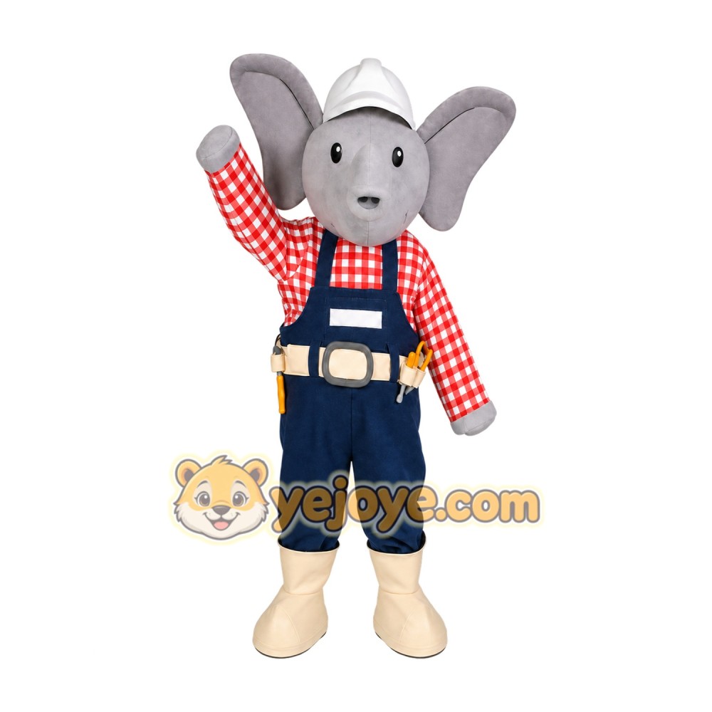 Elephant Mascot Costume for Adults Custom Logo Party Character Suit Elephant Mascot Costume for Adults Custom Logo Party Character Suit