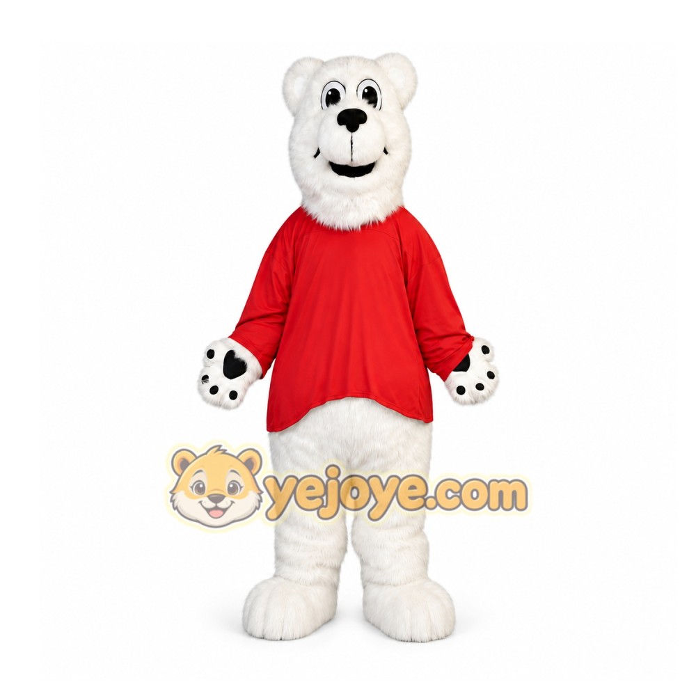 Bear Mascot Costume for Adults Custom Logo Party Character Suit