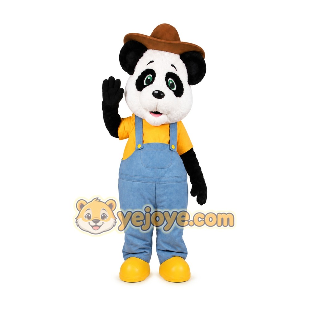 Panda Mascot Costume for Adults Custom Logo Party Character Suit Panda Mascot Costume for Adults Custom Logo Party Character Suit