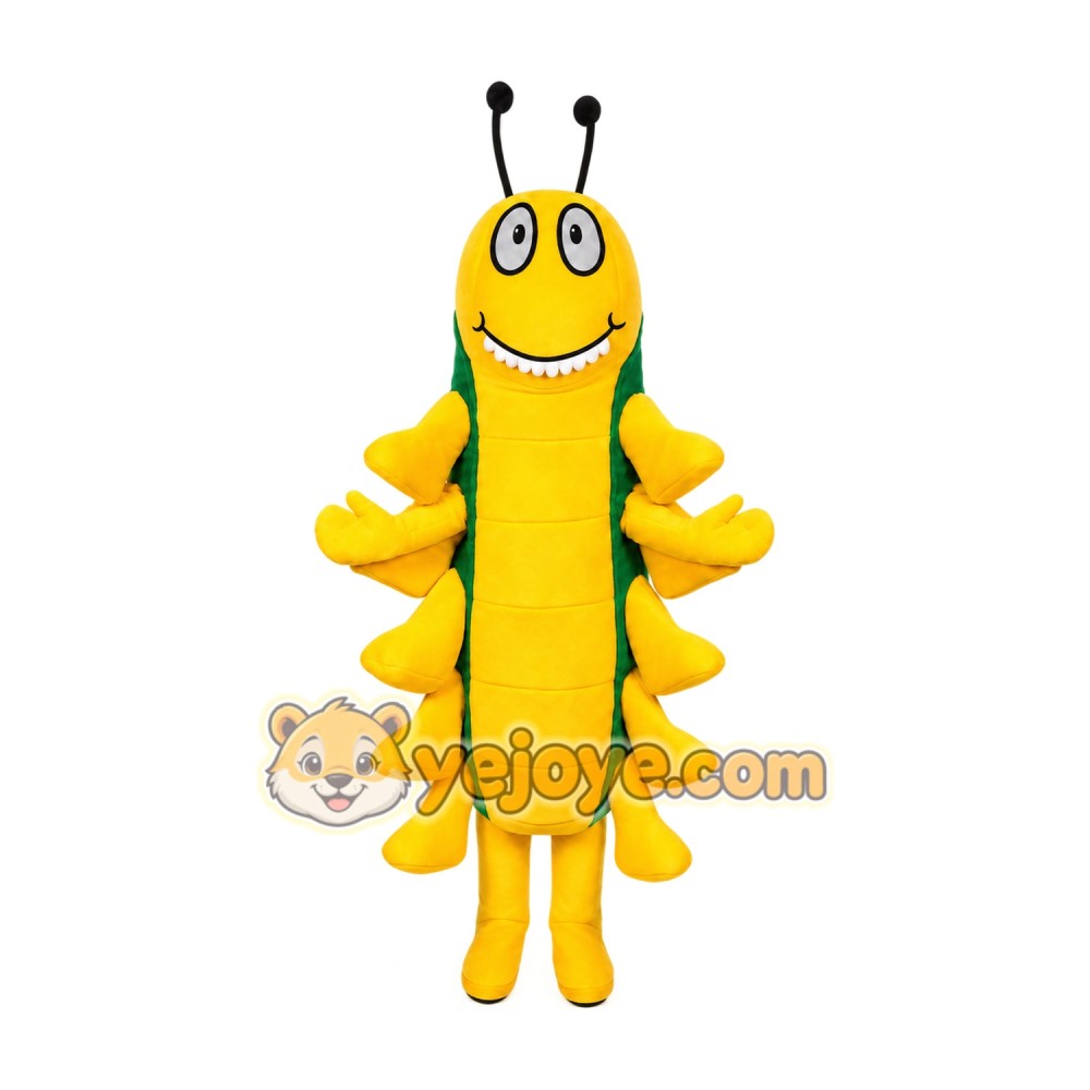 Caterpillar Mascot Costume for Adults Custom Logo Party Character Suit Caterpillar Mascot Costume for Adults Custom Logo Party Character Suit