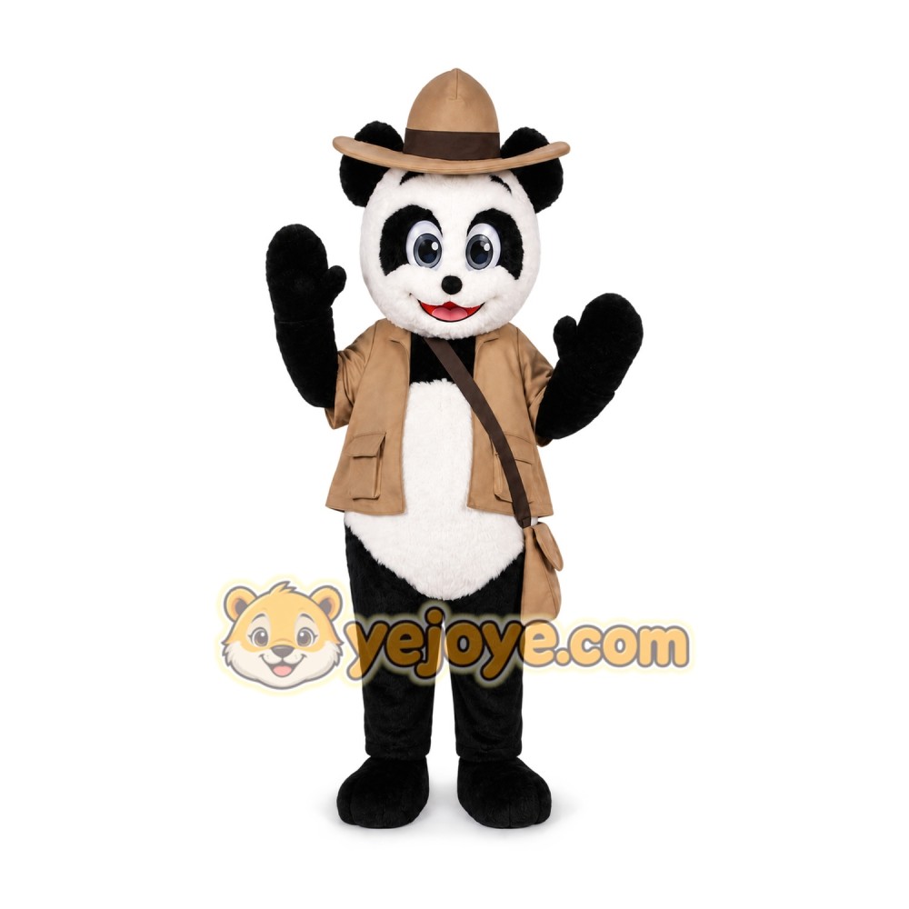 Panda Mascot Costume for Adults Custom Logo Party Character Suit Panda Mascot Costume for Adults Custom Logo Party Character Suit
