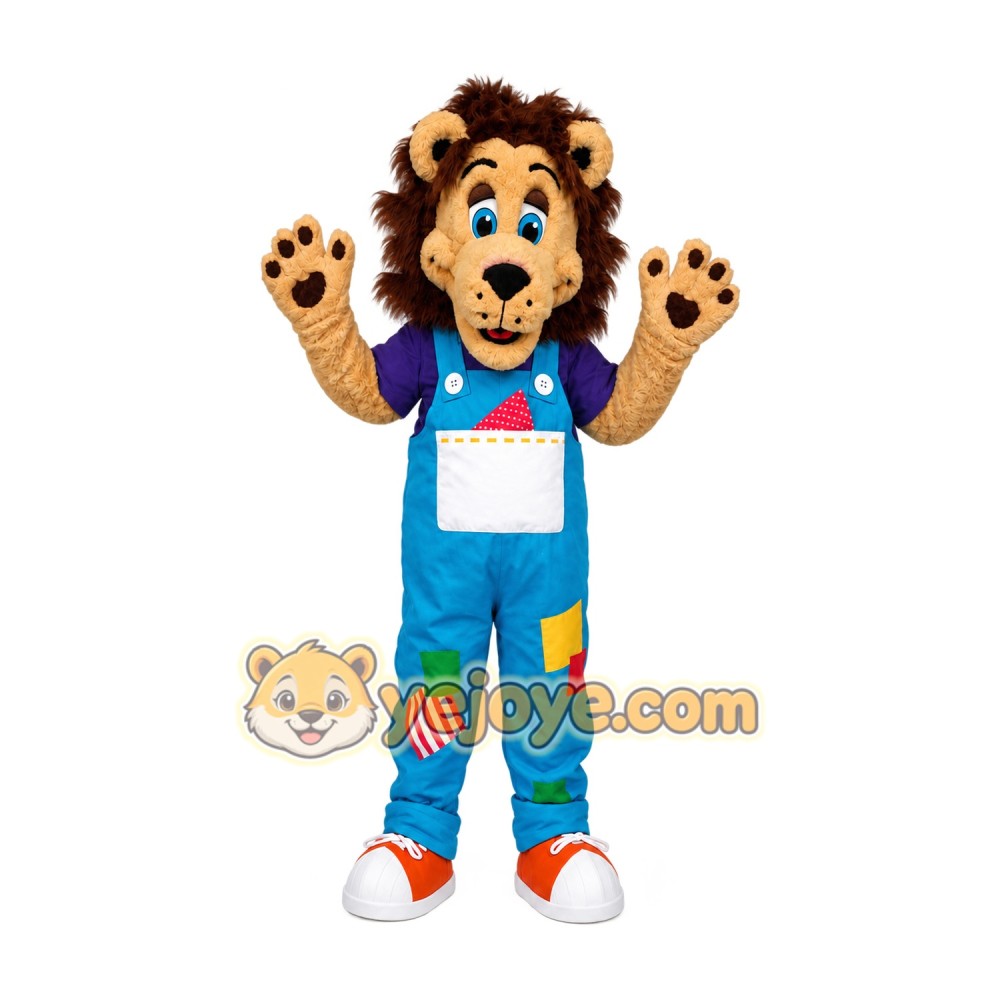 Lion Mascot Costume for Adults Custom Logo Party Character Suit Lion Mascot Costume for Adults Custom Logo Party Character Suit