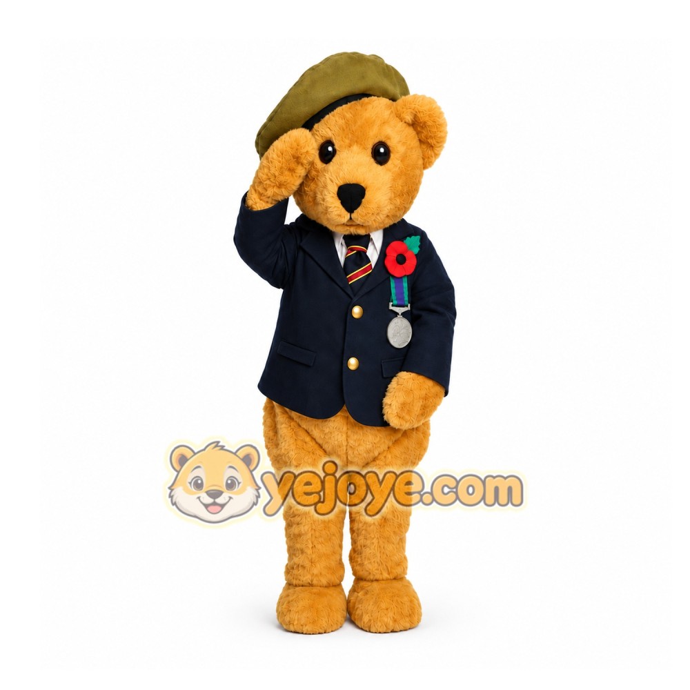 Bear Mascot Costume for Adults Custom Logo Party Character Suit Bear Mascot Costume for Adults Custom Logo Party Character Suit
