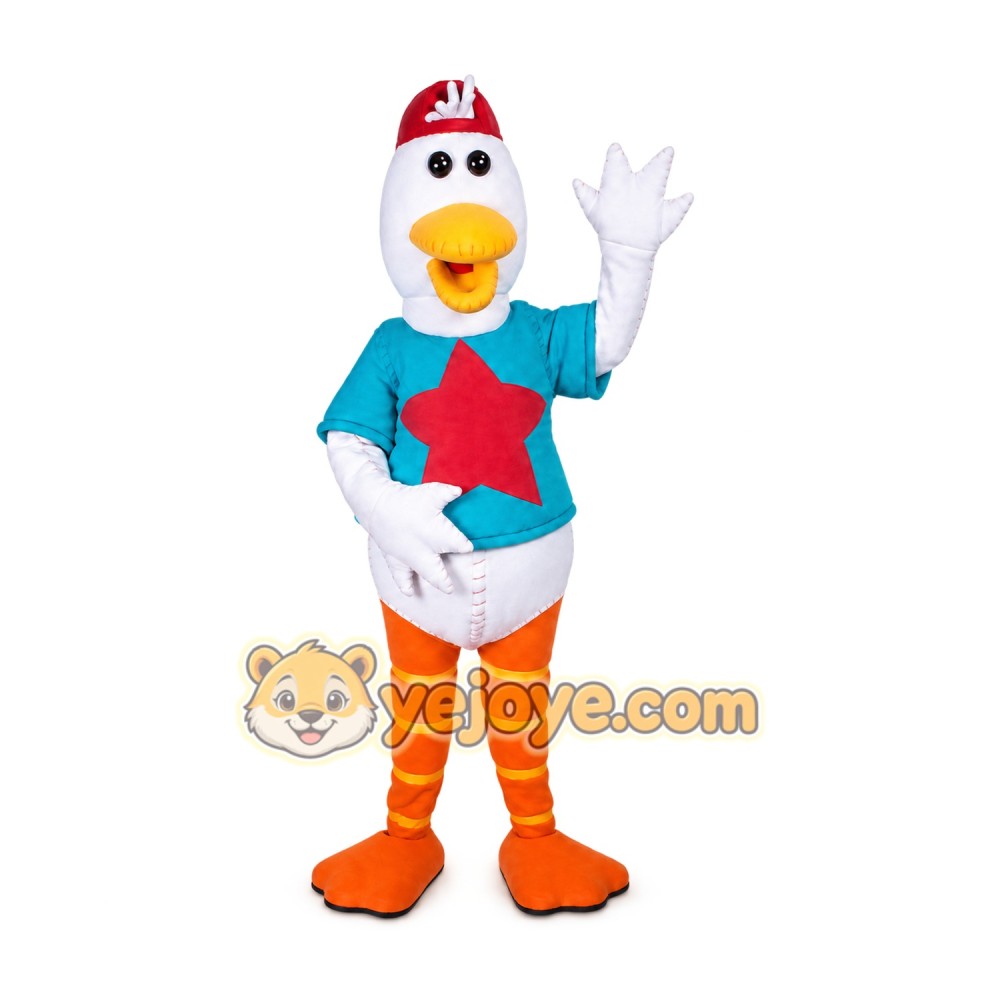 Duck Mascot Costume for Adults Custom Logo Party Character Suit Duck Mascot Costume for Adults Custom Logo Party Character Suit