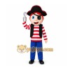 Pirate Mascot Costume for Adults Custom Logo Party Character Suit Pirate Mascot Costume for Adults Custom Logo Party Character Suit