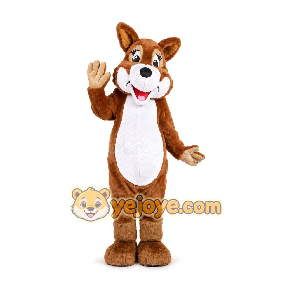 Dog Mascot Costume for Adults Custom Logo Party Character Suit