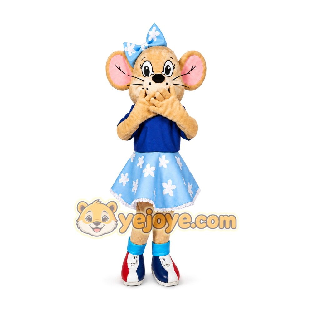 Mouse Mascot Costume for Adults Custom Logo Party Character Suit Mouse Mascot Costume for Adults Custom Logo Party Character Suit