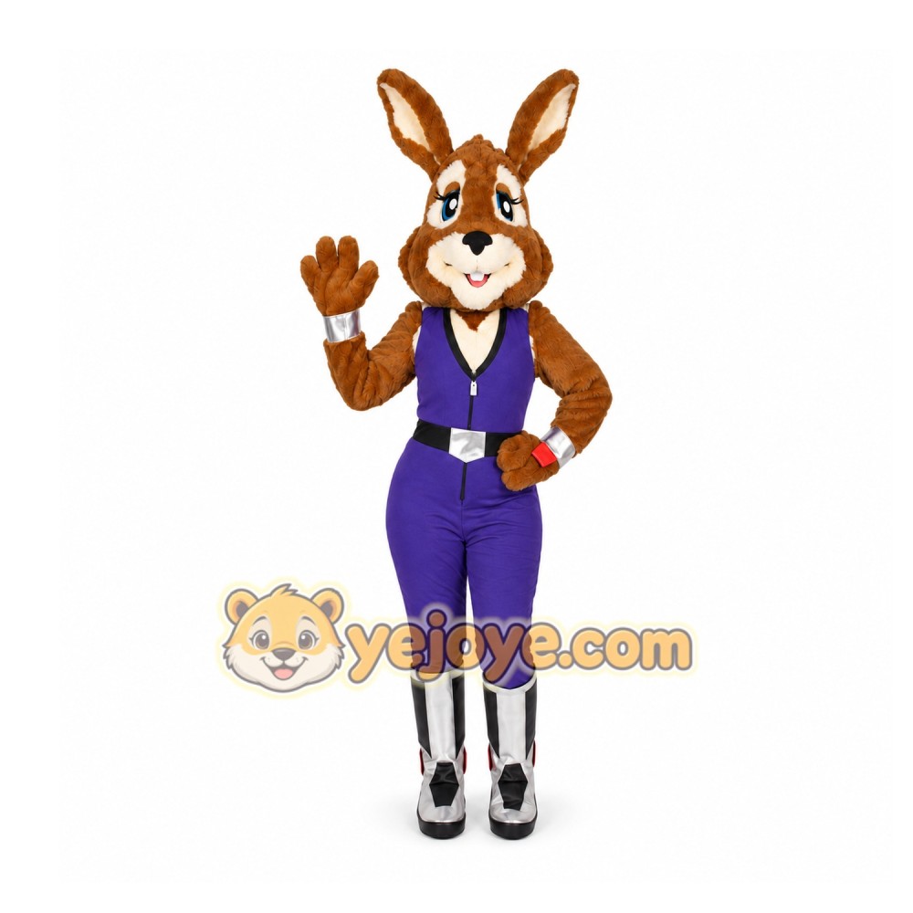 Rabbit Mascot Costume for Adults Custom Logo Party Character Suit Rabbit Mascot Costume for Adults Custom Logo Party Character Suit