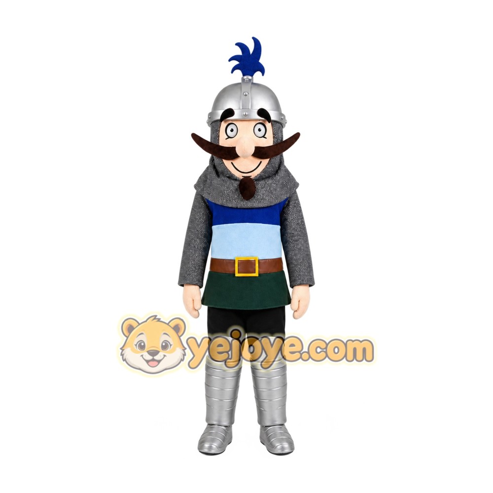 Knight Mascot Costume for Adults Custom Logo Party Character Suit Knight Mascot Costume for Adults Custom Logo Party Character Suit