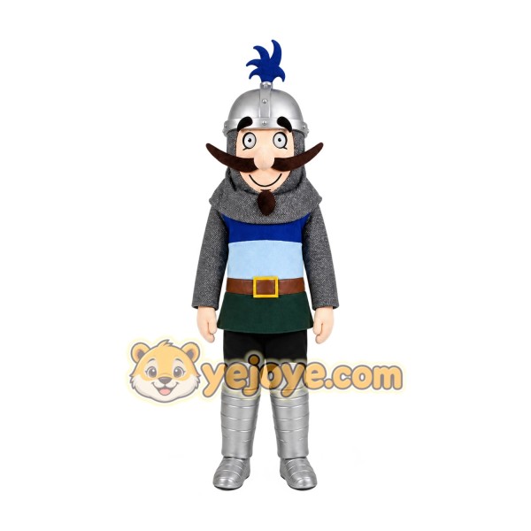 Knight Mascot Costume for Adults Custom Logo Party Character Suit