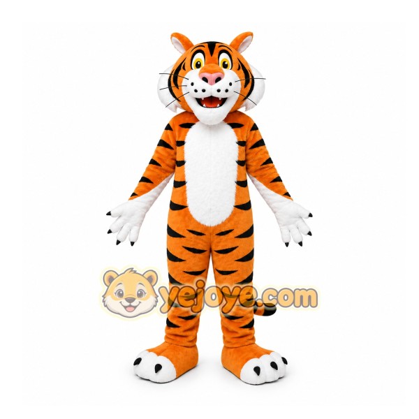 Tiger Mascot Costume for Adults Custom Logo Party Character Suit Tiger Mascot Costume for Adults Custom Logo Party Character Suit