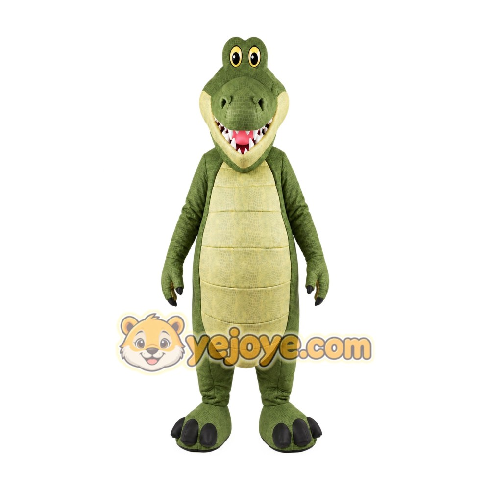 Crocodile Mascot Costume for Adults Custom Logo Party Character Suit Crocodile Mascot Costume for Adults Custom Logo Party Character Suit