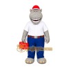 Hippo Mascot Costume for Adults Custom Logo Party Character Suit