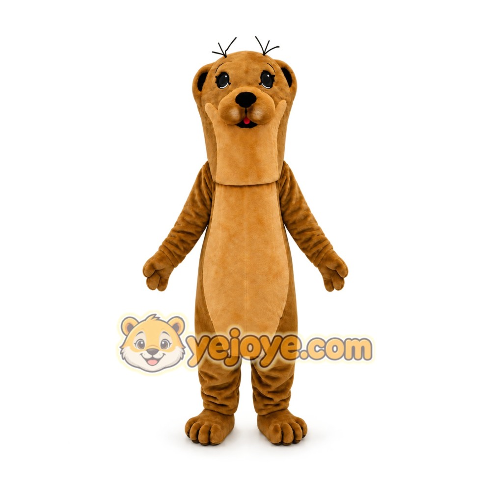 Otter Mascot Costume for Adults Custom Logo Party Character Suit