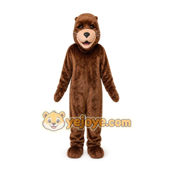 Otter Mascot Costume for Adults Custom Logo Party Character Suit