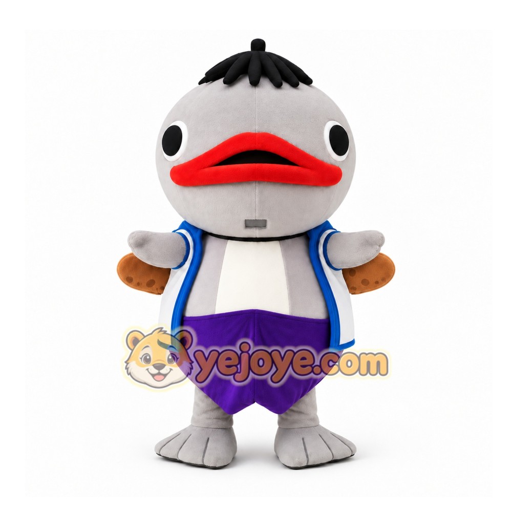 Fish Mascot Costume for Adults Custom Logo Party Character Suit Fish Mascot Costume for Adults Custom Logo Party Character Suit