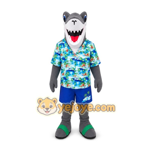 Shark Mascot Costume for Adults Custom Logo Party Character Suit
