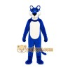 Blue Panther Mascot Costume for Adults Custom Logo Party Character Suit