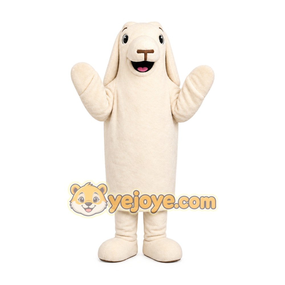 Rabbit Mascot Costume for Adults Custom Logo Party Character Suit