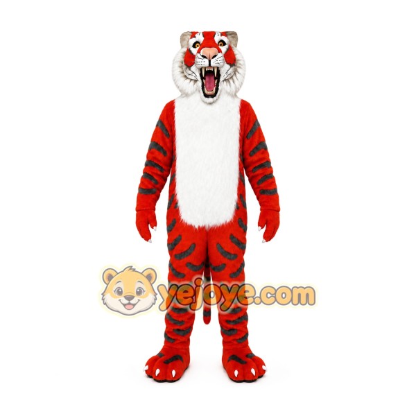 Tiger Mascot Costume for Adults Custom Logo Party Character Suit Tiger Mascot Costume for Adults Custom Logo Party Character Suit