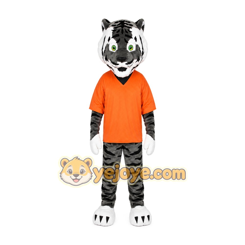 Tiger Mascot Costume for Adults Custom Logo Party Character Suit